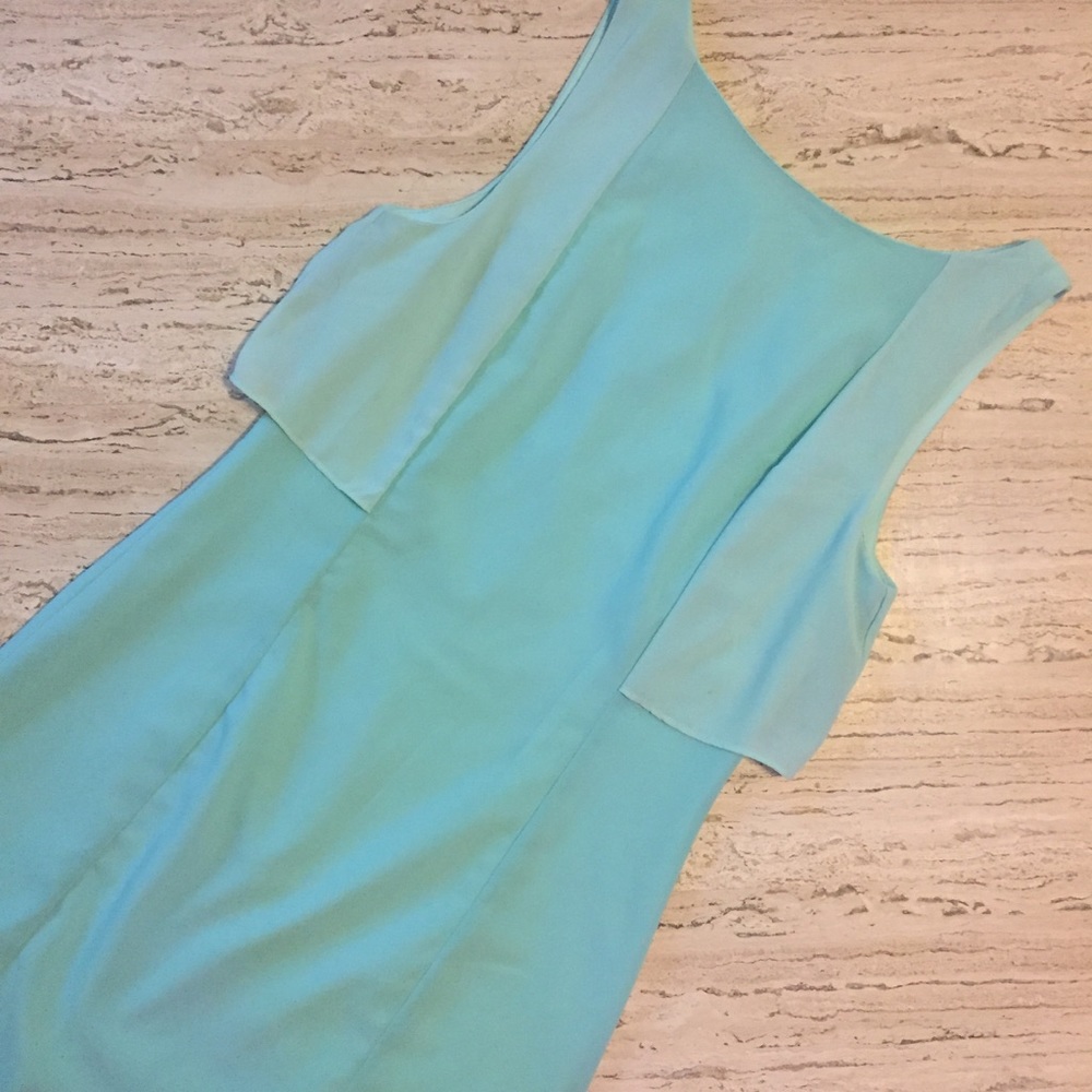 Teal Mini Dress